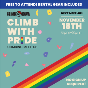 2022.11.18 Climb with Pride IG post